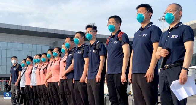  BREAKING: COVID-19: Chinese medical team arrives in Nigeria