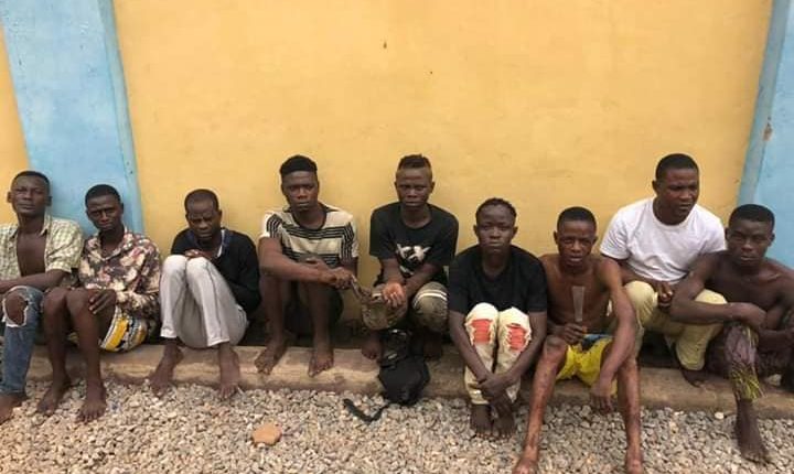  PHOTOS: Police nab 19 suspected cultists, robbers during cult clashes in Ogun