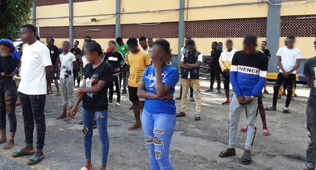  COVID-19: Police arrest 65 for violating lockdown order in Lagos