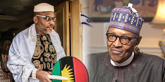  COVID-19: You’r not fit to rule, Nnamdi Kanu mocks Buhari for canceling nationwide broadcast