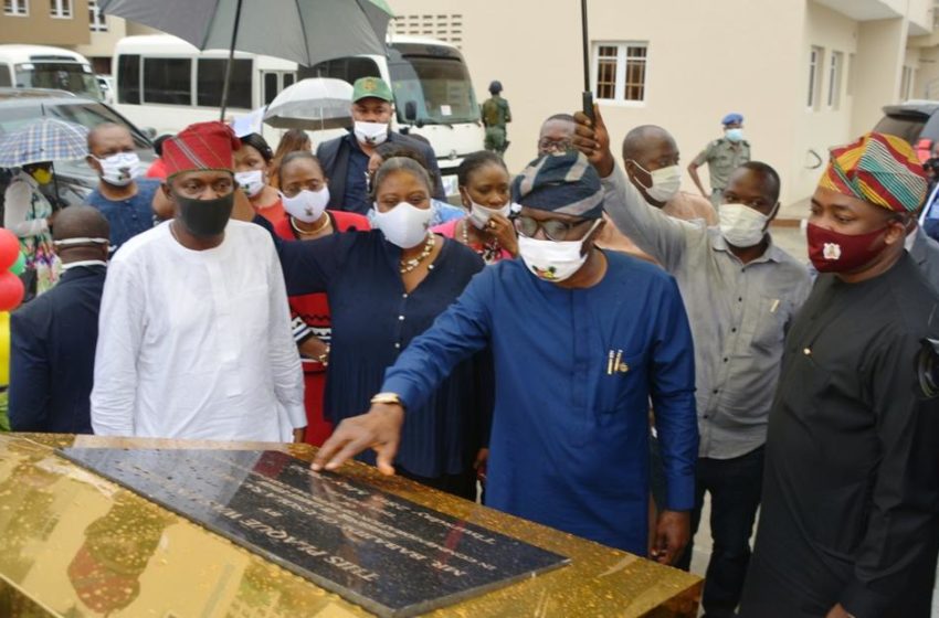  Sanwo-Olu commissions 264 units of flats in Lekki to mark one year in office