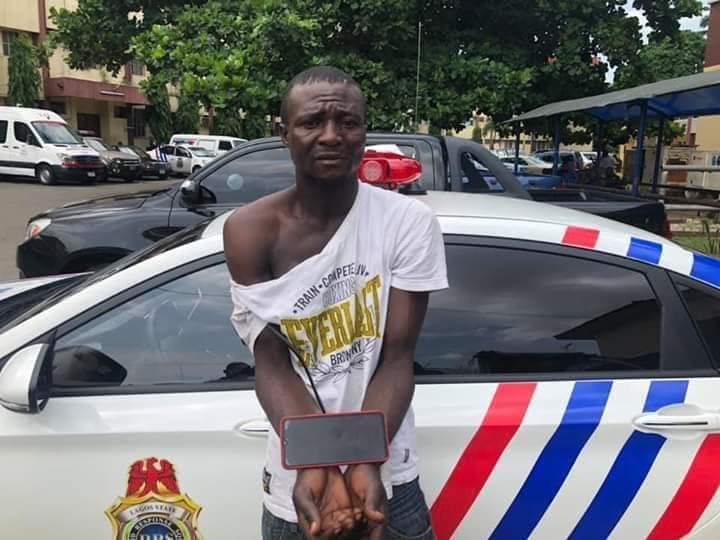  Police nabs Phone thief in Ikeja