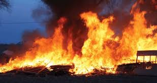  Fire Outbreak: One dead, 600 shelters burnt at IDP camp in Borno
