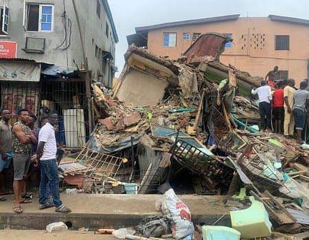  One killed, Five rescued, others trapped in Lagos collapsed building