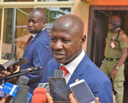  BREAKING: Suspended Acting EFCC Chairman, Magu, Released From Detention
