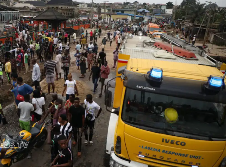 Lagos explosion: 15 injured, church, others destroyed