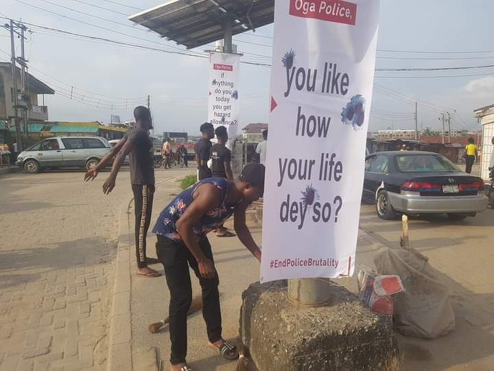  ‘You like as your Life Dey So? Lagos Youths sends emotional messages to Police in Oworonsoki