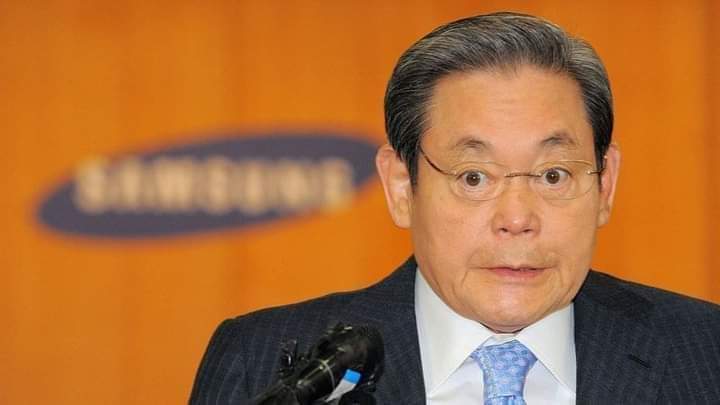  BREAKING: Chairman of Samsung Electronics is dead