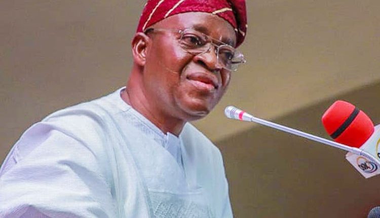  The protest was hijacked by thugs who wanted to kill me- Oyetola