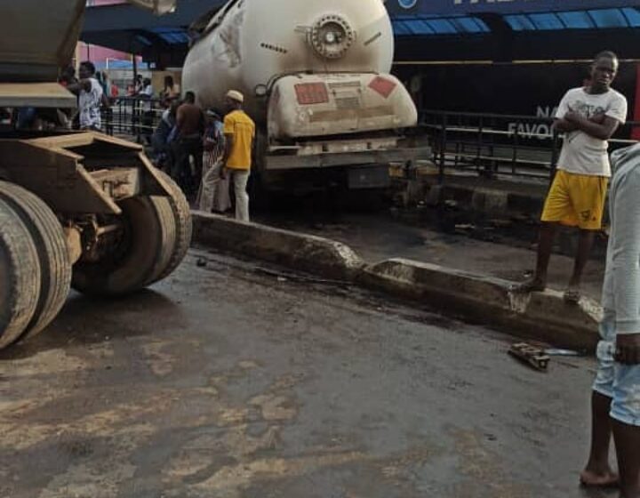  Man dies in Lagos tanker accident