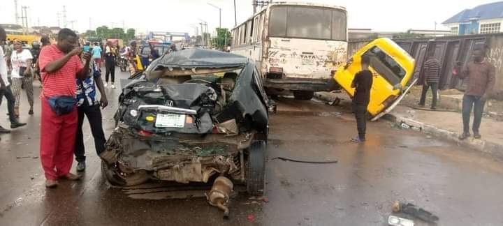  LASEMA clears Abule-Egba multiple accident