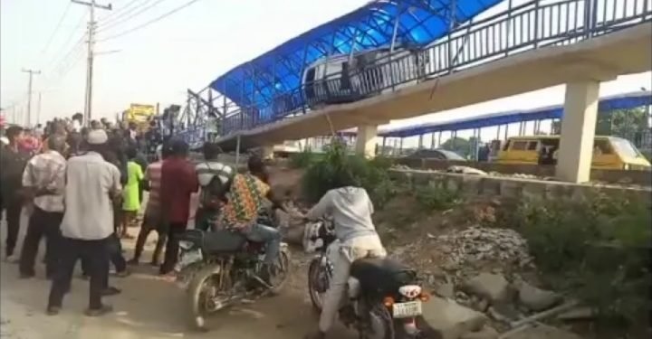  Reckless driver kills one, others injured on Lagos pedestrian bridge