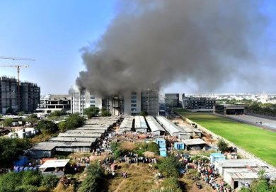  Fire outbreak at Serum Institute kills five