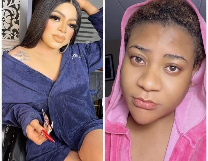  Actress Nkechi Blessing, Bobrisky fight dirty on Instagram