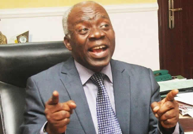  Electoral Act: Buhari has confirmed he won’t allow credible elections in 2023 – Falana