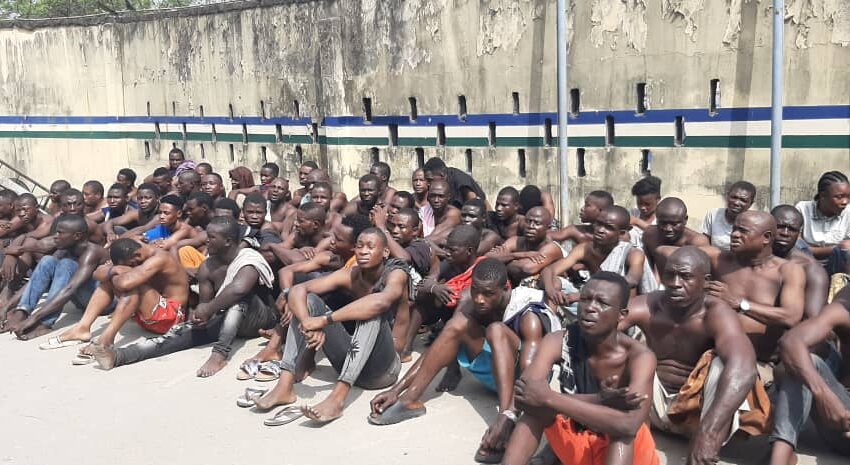  Lagos Island Unrest: Police arrest 58 suspected hoodlums