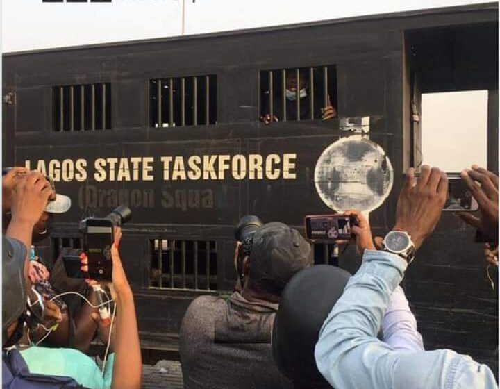  30 protesters arrested at Lekki Tollgate