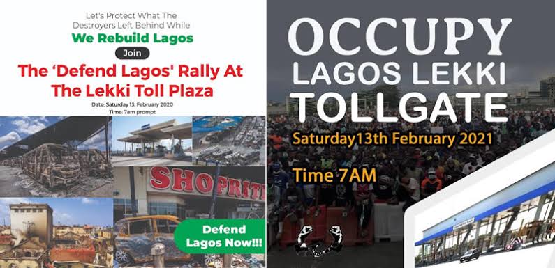  Rival group, #DefendLagos, suspends planned protest at Lekki tollgate