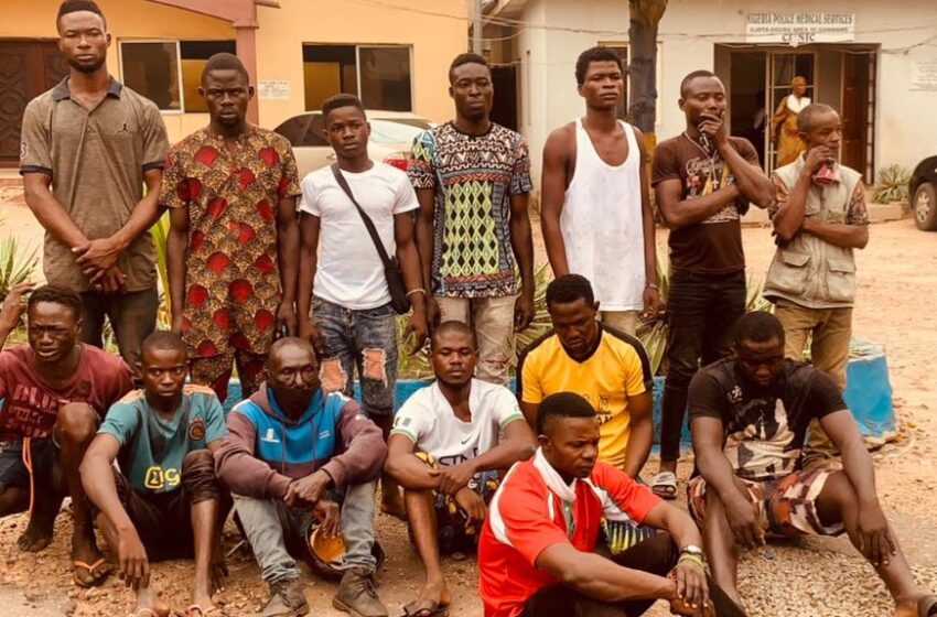  Police restore normalcy in Ikosi/Ketu, arrest 15 suspected cult members with weapons