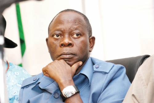  Buhari congratulates Oshiomhole as he celebrates 69 years