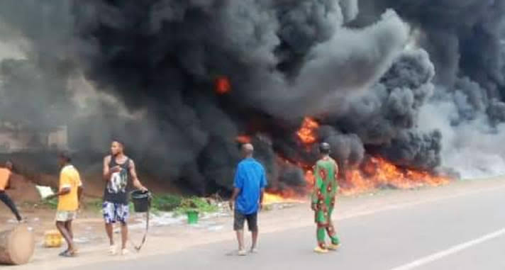  Benue Explosion: scores killed, over 100 houses burnt