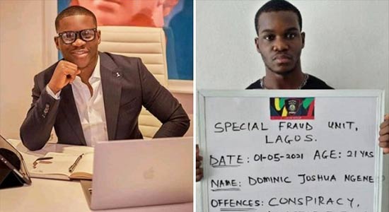  Dominic Joshua, 21-Year-Old Brisk Capital CEO Arrested For N2 Billion Investment Fraud