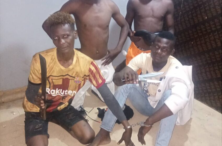  Police arrest four suspected traffic robbers in Lagos