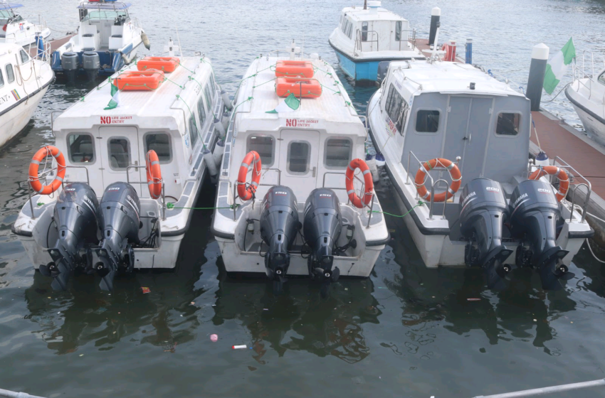  Lagos takes delivery of new boats for water transportation