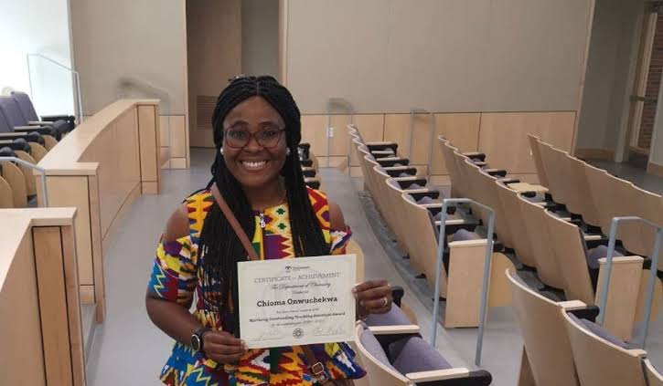  Nigerian becomes first international recipient of Northrup award in US