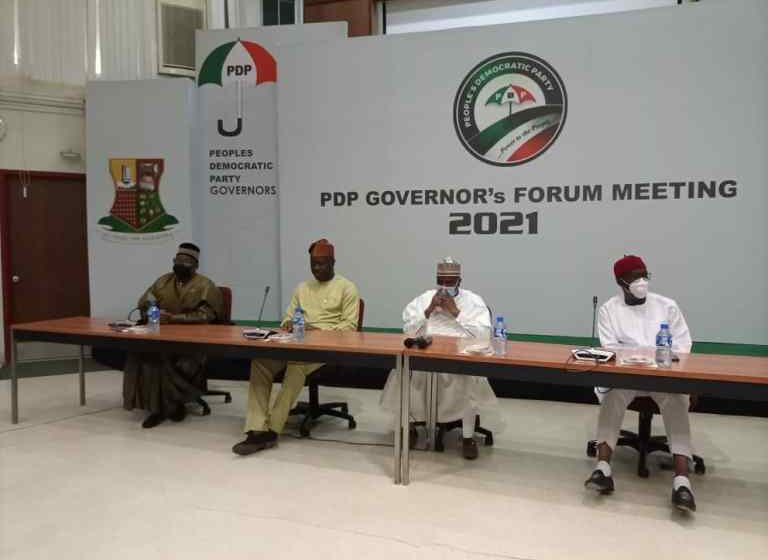  Fourteen PDP Governors in closed-door meeting in Ibadan