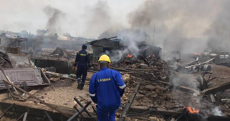  Five dead in Lagos gas explosion