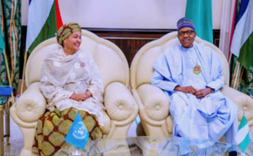  UN DSG, Amina Mohammed bans US media outfit for asking about Sunday Igboho