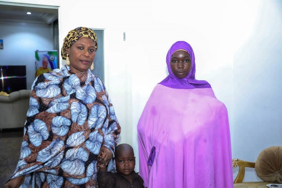  Chibok girl returns with 2 kids after 7 years in captivity