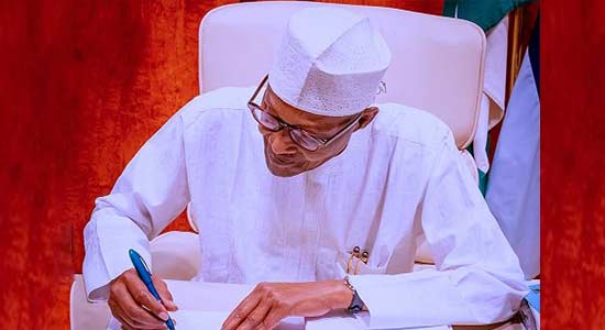  Buhari signs PIB 2021 into law