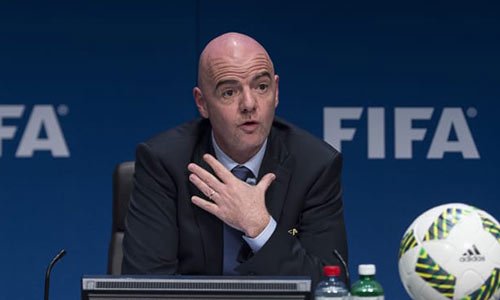  Infantino asks leagues to release players for WCup qualifiers