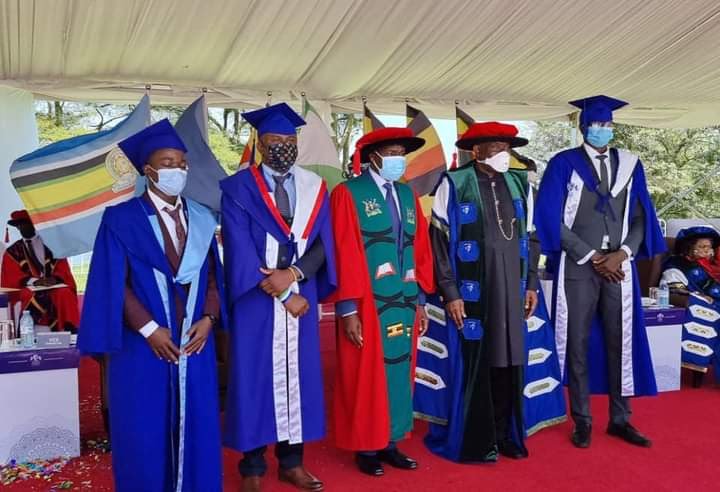  Ex-President Goodluck Jonathan installed as university Chancellor in Uganda