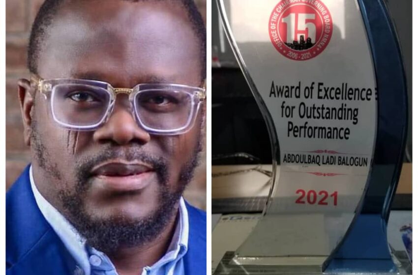  LAGFFERY MD, Balogun dedicates award to Sanwo-Olu