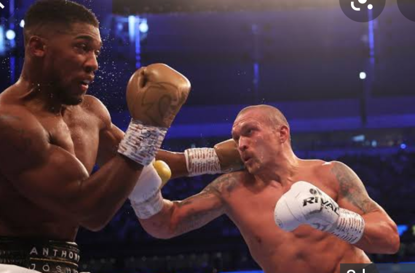  Boxing: Oleksandr Usyk defeats Anthony Joshua in London