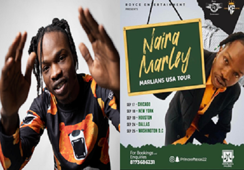  Marlians US Tour: Naira Marley announces tour of American states