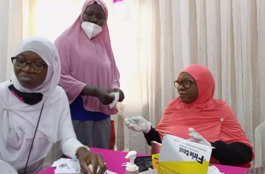  Sisters of Jannah sensitises women on breast, cervical cancers, screen 100 in Lagos