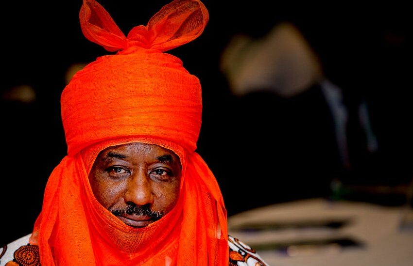  Former Kano Emir, Sanusi, relocates to London, enrols for PhD in Law