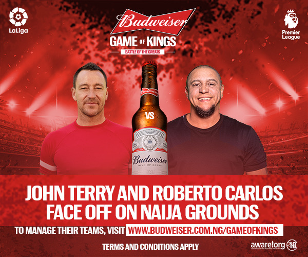  Budweiser Game of Kings: Roberto Carlos’s Smooth FC defeats John Terry’s Kings FC