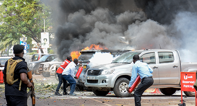  Ugandan blast: Terror group claims responsibility as death toll rises