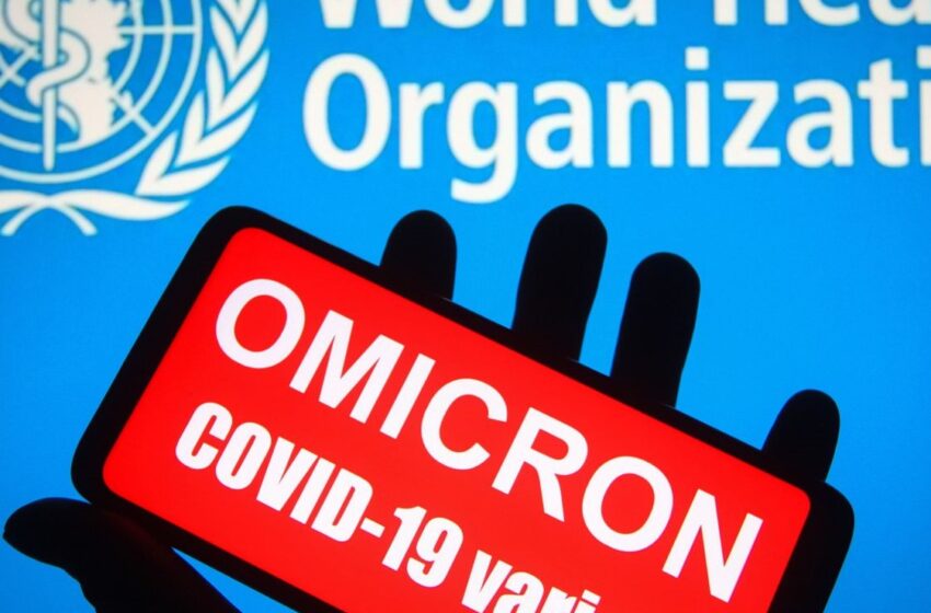  WHO Names New COVID-19 Variant ‘Omicron’