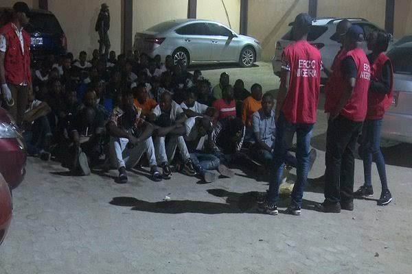  EFCC arrests 60 suspected ‘Yahoo boys’ in Ogun