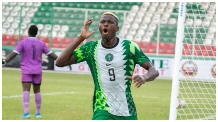  Osimhen arrives Eagles camp in Morocco