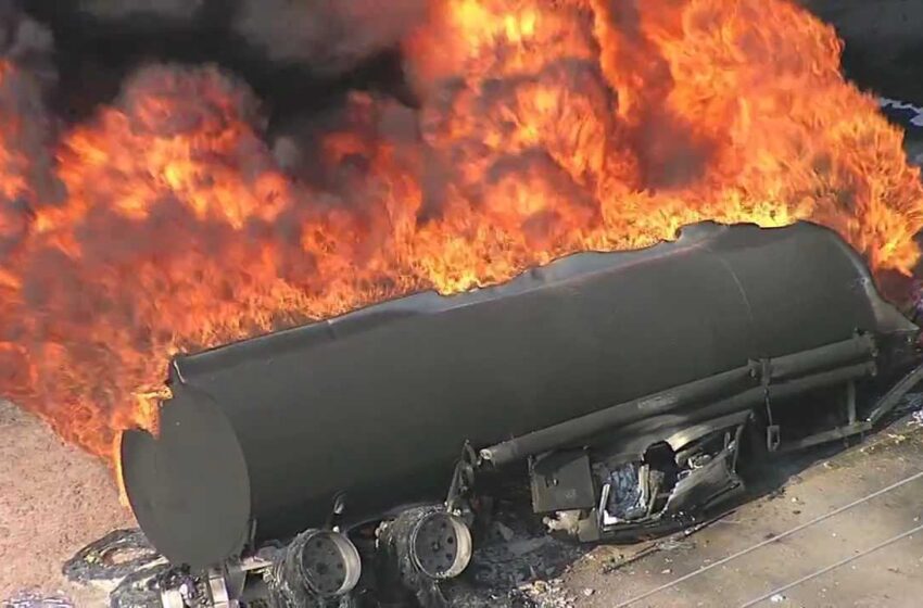  Five persons burnt to death in Ogun tanker explosion