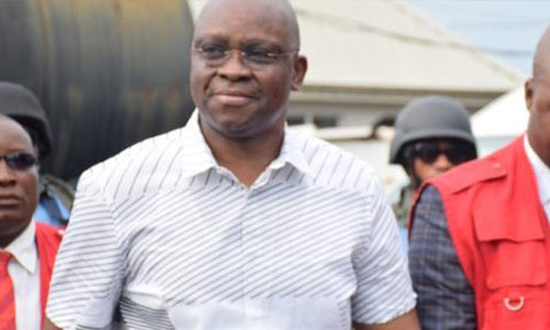  EFCC rearraigns Fayose on 11 counts amended charge