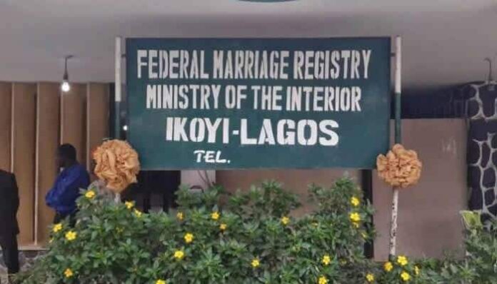  Interior Ministry debunks report of Court ruling invalidating Ikoyi Marriage Registry
