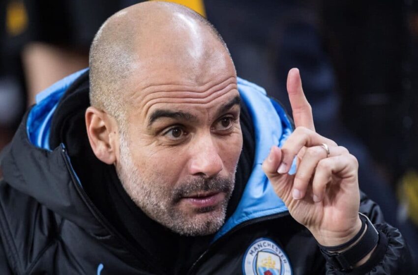  EPL: Guardiola names two teams that can catch Man City despite going 8pts clear